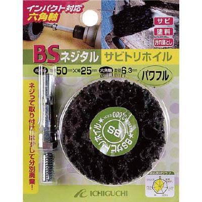 イチグチ 84804 ネジタル-サビトリホイル(六角軸) 30X25/6.3 パワフル