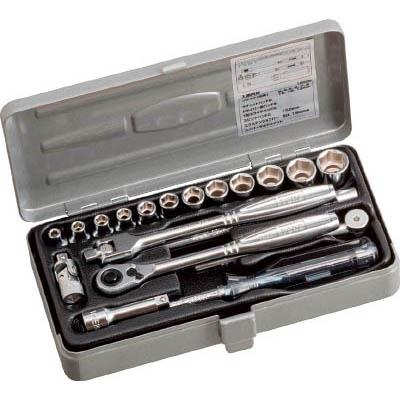 TONE(トネ) 1800M ソケットレンチセット 19pcs