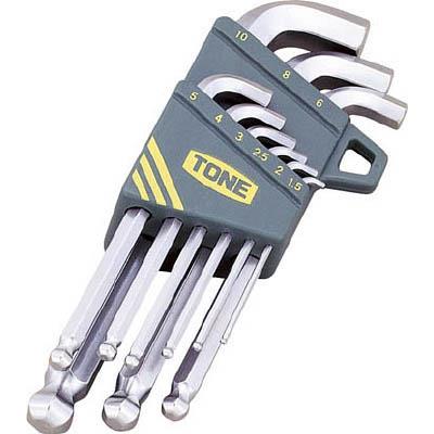 TONE(トネ) BS900S マスターツール首下ショートボールポイントL形レンチセット