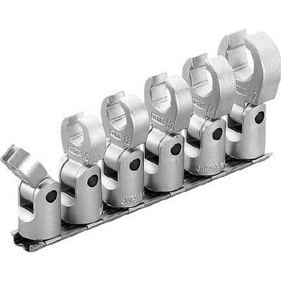 TONE(トネ) HSCF309F フレックスクロウフットレンチセット(ホルダー付) 9pcs