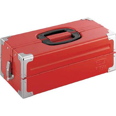 TONE(トネ) BX322S ツールケース(メタル) V形2段式 433X220X160mm レッド