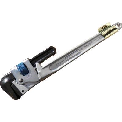 ヒット商事(HIT) ALP250J ブルーアルミパイプレンチ 白管、被覆管兼用 250mm