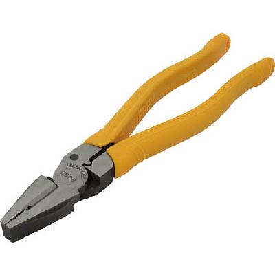 室本鉄工 2060-200 強力圧着ペンチ 穴付 200mm