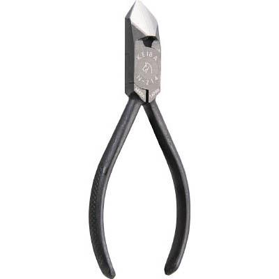 マルト長谷川工作所 N-214R 斜めニッパー(ローレットハンドル) 100