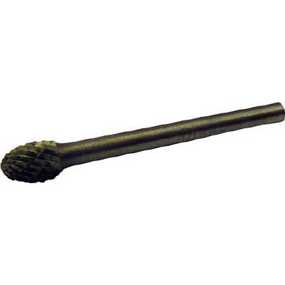 スーパーツール SB6D07 超硬バーシャンク径3mm 卵型 ダブルカット 刃径:5.0