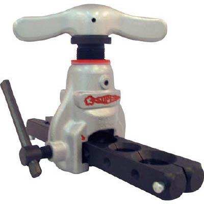 スーパーツール TF456WH フレアリングツールセット 偏芯式 フィードハンドル型、新冷媒・新規格