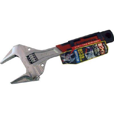 スーパーツール MWG38 超ワイドモンキレンチ グリップ付 最大開口:38mm