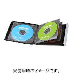 サンワサプライ FCD-JKBD8BK ブラック ブルーレイディスク対応ポータブルハードケース 8枚収納