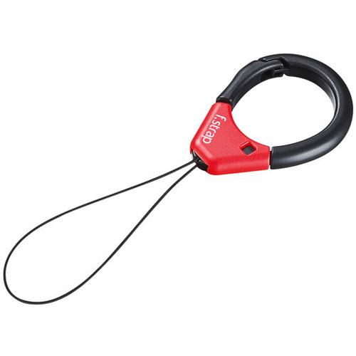 サンワサプライ DG-ST37R(レッド) フィンガーストラップ