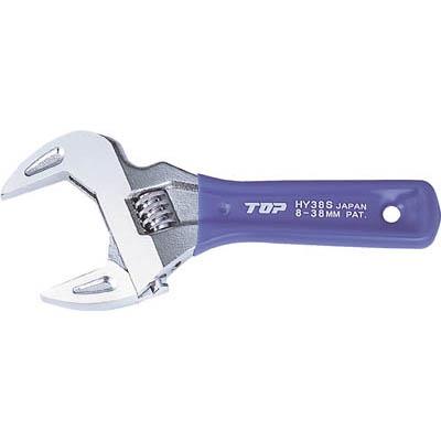 トップ工業 HY-26S 薄型軽量ワイドモンキレンチ ショートエコワイド 口開寸法7~26