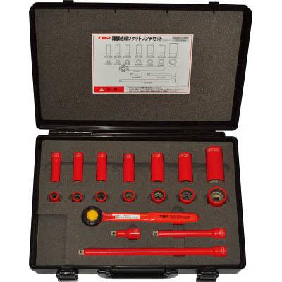 トップ工業 ZSWS-318R 絶縁ソケットレンチセット 差込角9.5mm