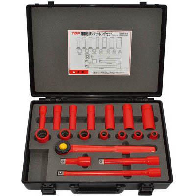 トップ工業 ZSWS-418R 絶縁ソケットレンチセット 差込角12.7mm
