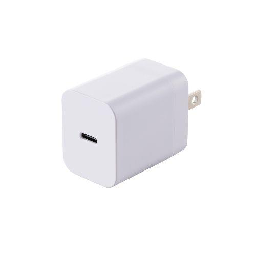 テスコム(TESCOM) TP221A-W(ホワイト) USB Type-C コンセント 充電器 PD 20W 高速充電 TypeC×1 折りたたみプラグ 小型 軽量 NOGI