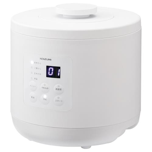 コイズミ(KOIZUMI) KSC-0800-W ホワイト おかゆメーカー