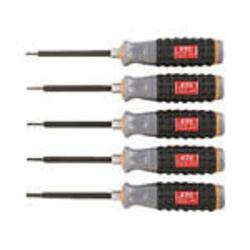京都機械工具 TD1T5 樹脂柄T型トルクスドライバセット 5本組