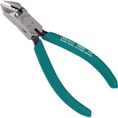 エンジニア NN-45 斜ニッパー 穴付 125mm