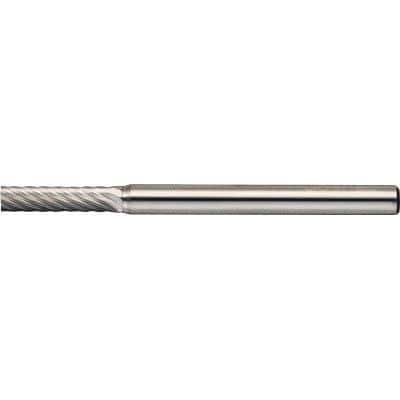 トラスコ中山 TB1A024S 超硬バー 円筒型 Φ2.5X刃長11X軸3 シングルカット