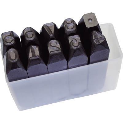 トラスコ中山 SK-100 数字刻印セット 10mm