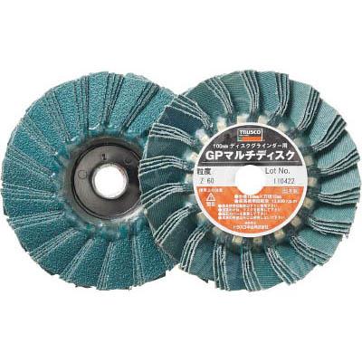 トラスコ中山 GP100MZ40 GPマルチディスク ジルコニア Φ100 5枚入 40#