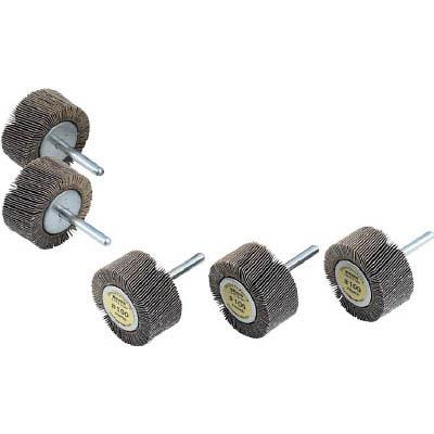 トラスコ中山 MR3025180 ミラクルフラップホイール 外径30X厚25X軸6 5個入 180♯