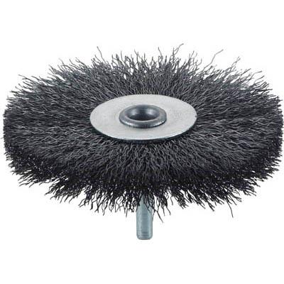 トラスコ中山 TB-6252 軸付ホイールブラシ φ100X軸6 鋼線 線径0.3