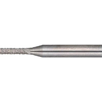 トラスコ中山 TB1A015L75 超硬バー 円筒型 Φ1.5X刃長6X軸3 ロング ダブルカット