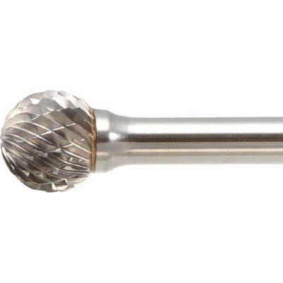 トラスコ中山 TB8C127SL150 超硬バー 球型 Φ12.7X刃長11X軸6 ロング シングルカット