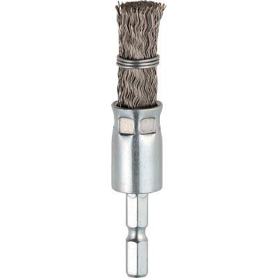 トラスコ中山 TEB6-15SUS 六角軸筒型ブラシΦ15X6.35 SUS 0.3 くくりタイプ