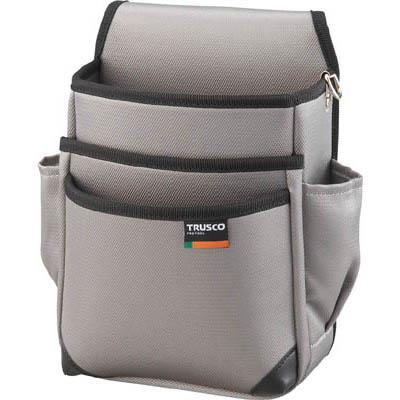 トラスコ中山 TC-21GY 腰袋三段 グレー