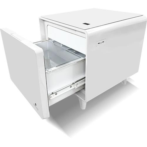 【設置】SAPPHIRE(サファイア) SAPPHIRE by LOOZER SMART TABLE STB30 WHITE 冷蔵庫付きスマートテーブル 1ドア 30L