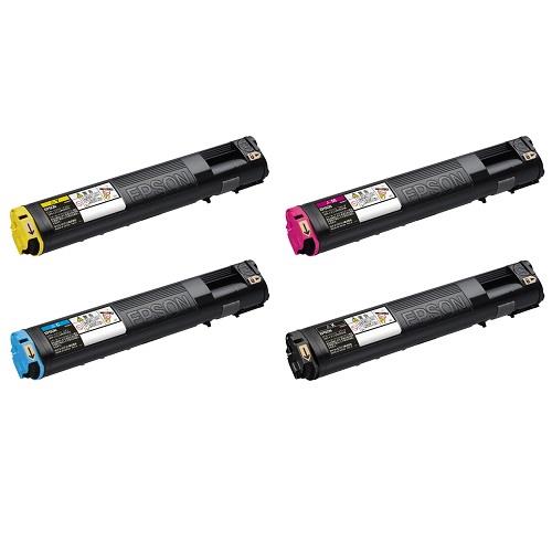 エプソン(EPSON) 4色セット LPC3T21 純正 ETカートリッジ Mサイズ