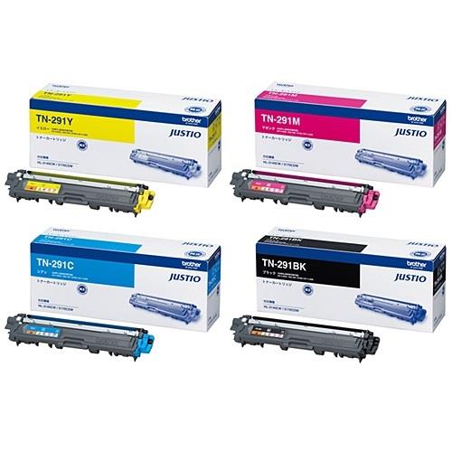 ブラザー(brother) 4色セット TN-291 純正 トナーカートリッジ