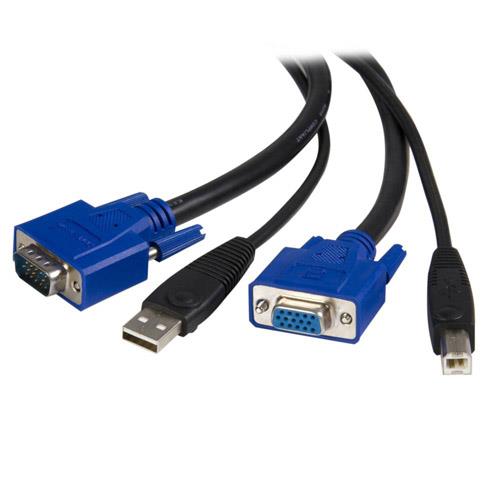 StarTech(スターテック) SVUSB2N1_10 パソコン切替器専用USB/VGA KVMケーブル 3m