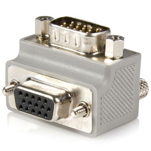 StarTech(スターテック) GC1515MFRA2 グレー VGA L型 270° 変換アダプタ