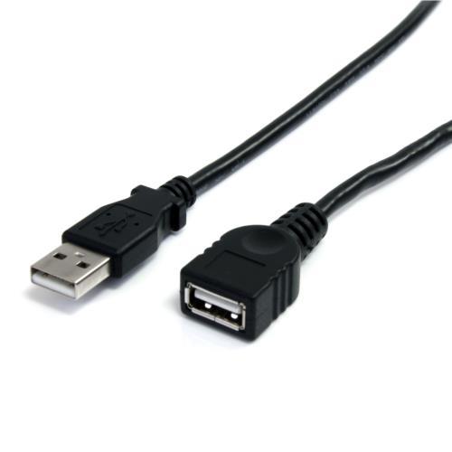 StarTech(スターテック) USBEXTAA10BK(ブラック) USB2.0 延長ケーブル 3m