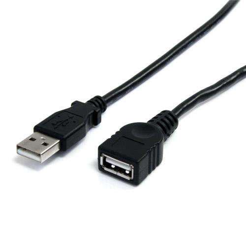 StarTech(スターテック) USBEXTAA3BK USB 2.0延長ケーブル オス/メス 0.9m