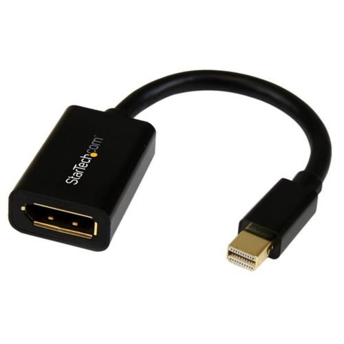 StarTech(スターテック) MDP2DPMF6IN(ブラック) Mini DisplayPort DisplayPort変換ケーブルアダプタ 15cm