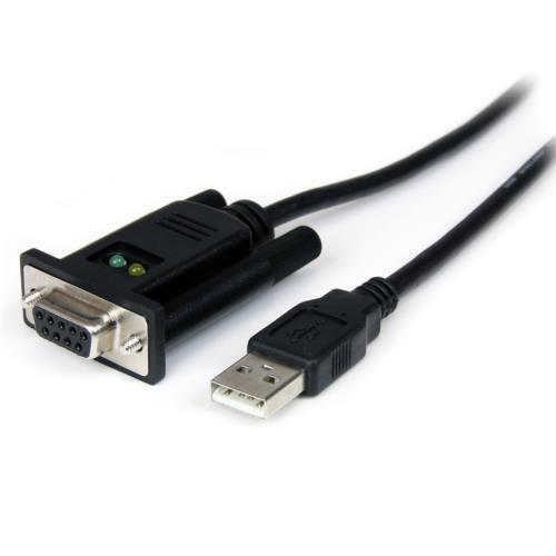 StarTech(スターテック) ICUSB232FTN(ブラック) RS232Cシリアル変換ケーブル