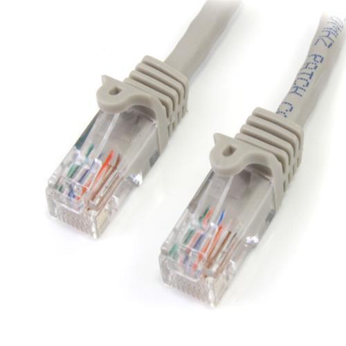 StarTech(スターテック) 45PAT15MGR(グレー) LANケーブル Cat5e 爪折れ防止 15m