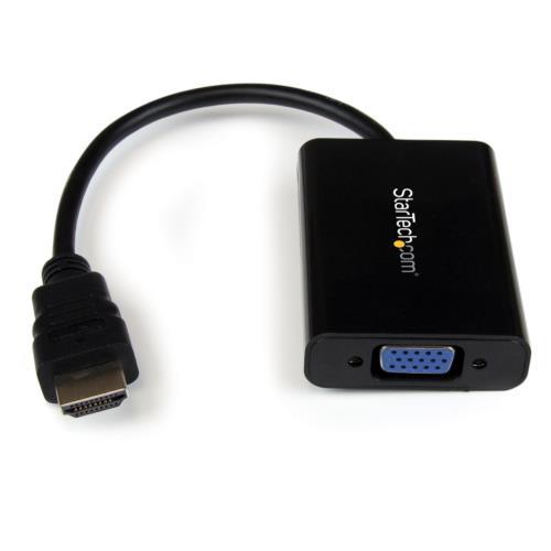 StarTech(スターテック) HD2VGAA2 HDMI-VGA(RGB) 変換アダプタ オーディオ対応