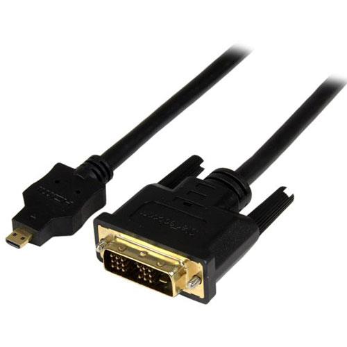 StarTech(スターテック) HDDDVIMM1M ブラック Micro HDMI - DVI-D変換ケーブル 1m