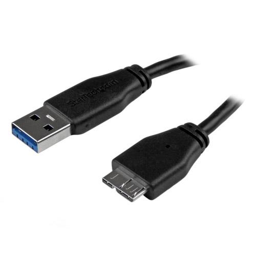 StarTech(スターテック) USB3AUB3MS USB3.0A-MicroB スリムケーブル 3m