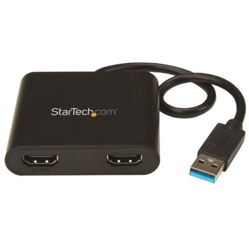 StarTech(スターテック) USB32HD2 USB 3.0接続2ポートHDMIアダプタ 4K/30Hz
