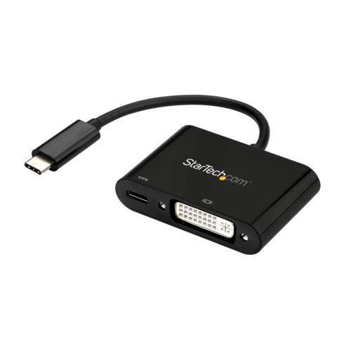StarTech(スターテック) CDP2DVIUCP USB-C - DVIアダプタ USB PD対応 ブラック