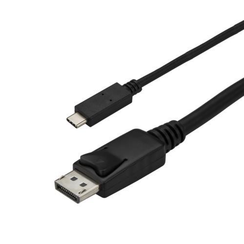 StarTech(スターテック) CDP2DPMM3MB(ブラック) USB-C - DisplayPortケーブル 4K/60Hz 3m