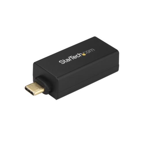 StarTech(スターテック) US1GC30DB ブラック USB-C - Gigabit Ethernet 変換アダプタ USB 3.0準拠