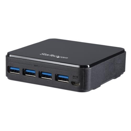 StarTech(スターテック) HBS304A24A ブラック 4x4対応 USB 3.0 周辺機器共有スイッチ切替器