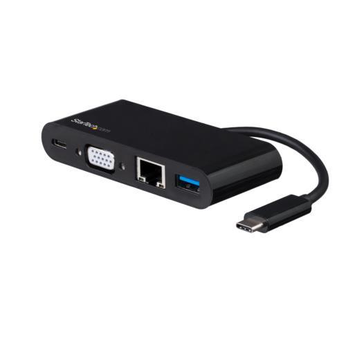 StarTech(スターテック) DKT30CVAGPD(ブラック) USB-C専用VGA対応アダプタ USB PD(60W)