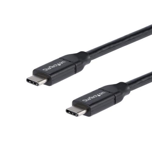 StarTech(スターテック) USB2C5C3M ブラック USB 2.0 Type-C ケーブル 3m 最大5A