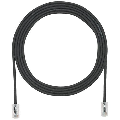 パンドウイット(PANDUIT) UTP28X3MBL 黒 カテゴリ6A 28 AWG UTP 銅パッチコード 3m